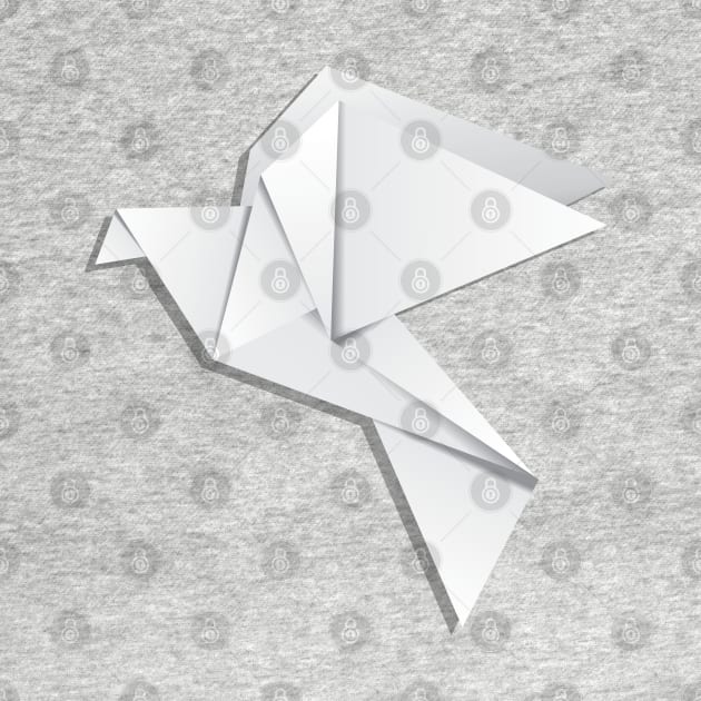 Origami pigeon by AnnArtshock